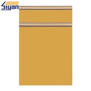 Quality Custom Made Kitchen Cupboard Doors Panel PVC Film For Indoor Cabinet wholesale