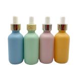 Leak Proof Cosmetic Dropper Bottles Aluminium Alloy Cap 2 Oz Tincture Bottles
