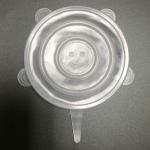 Flexible Food Grade Silicone Stretch Lids , Silicone Microwave Cover For Bowl