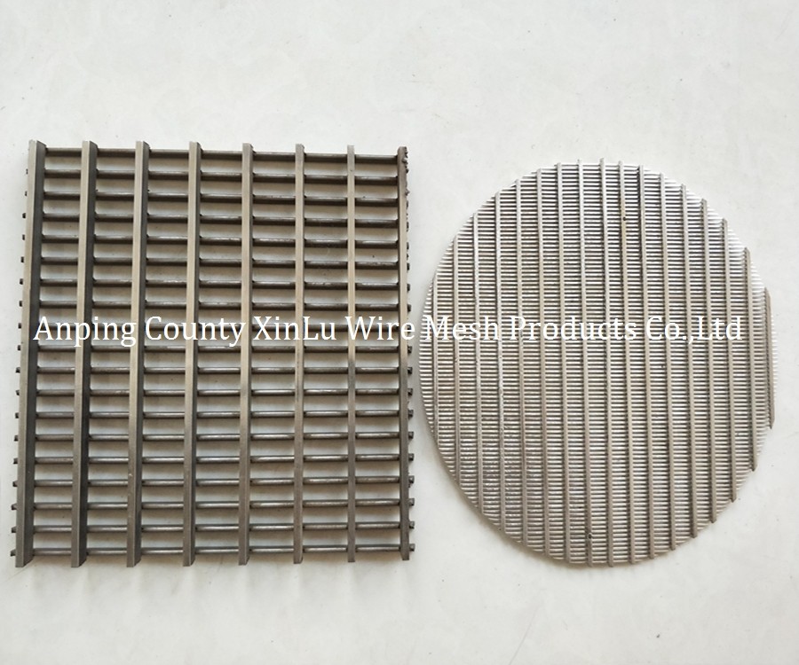 High-Performance Fruit Juice Filtration Wedge Wire Screen Panel with 3-20mm Thickness