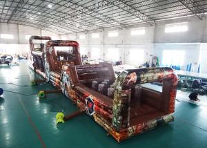 Quality Inflatable Military Obstacle Course For Park Amusement Park Games wholesale
