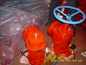 Quality Low Operating Torque 2000 psi / 3000 psi Positive Flange API Choke Valve Assy wholesale