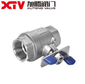 Quality GB Standard Industrial Threaded Full Bore Ball Valve SS304 1PC/2PC/3PC Reduce Bore wholesale