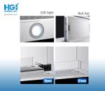 60CM Slim Slide Out Telescopic Range Cooker Hood Stainless Steel
