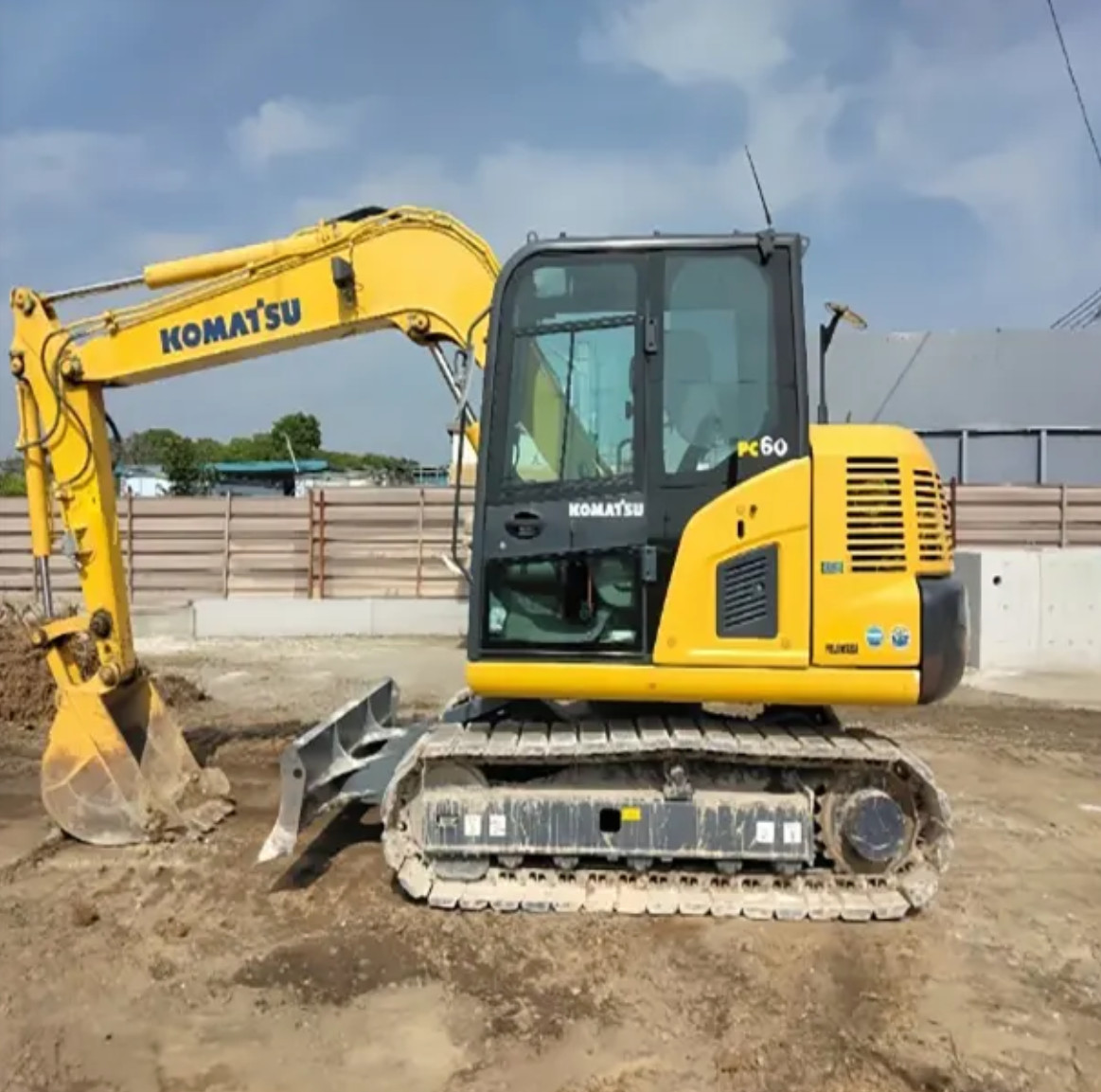 Cheap New And Used 6 Tons Mini Excavator PC70-8 PC75 Komatsu Sale