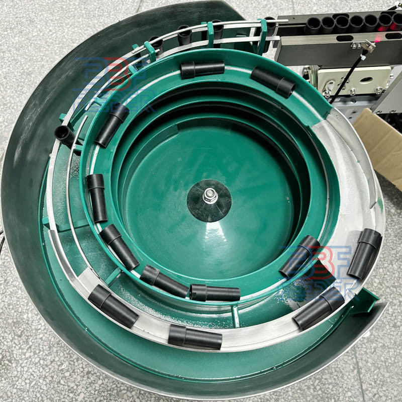 Electromagnetic Vibratory Feeder Bowl Lower Noise Plastic Pipe Vibration Feeding