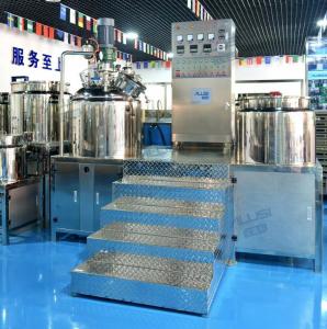 Quality Stainless Steel Vacuum Emulsifier Mixer , CE Mixing Machine For Cosmetics wholesale