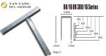 8016 series golden color durable furniture staples supplier in guangdong