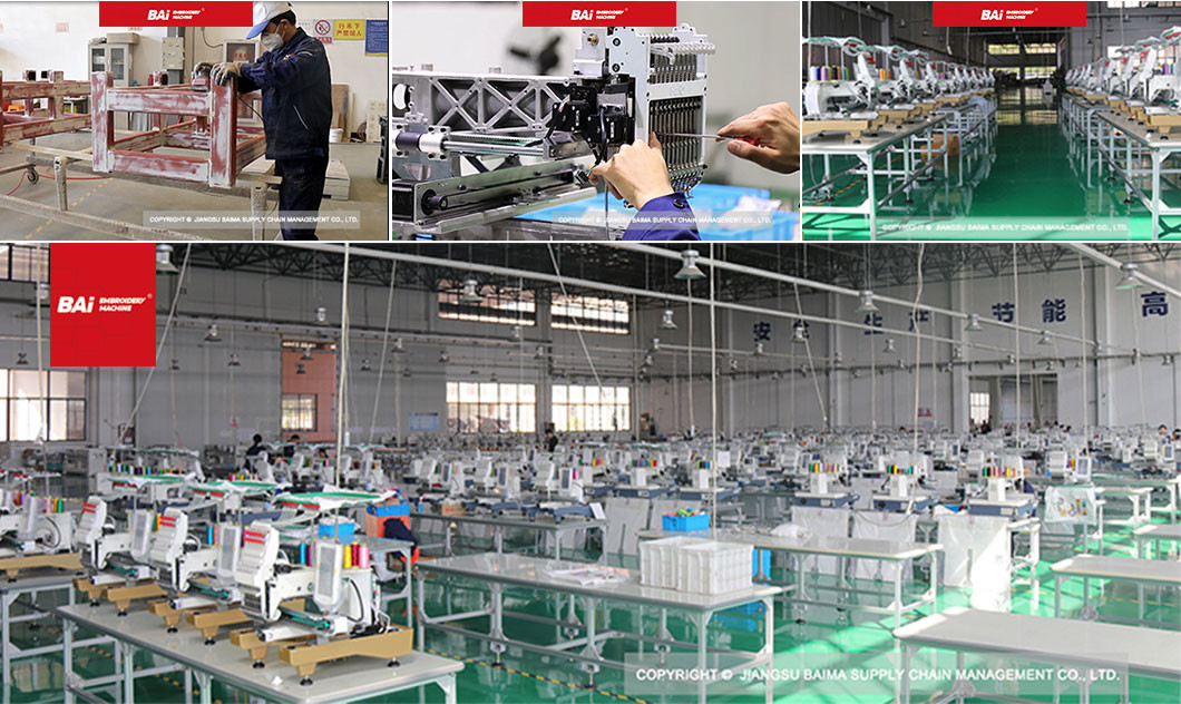Jacket 500mm CNC Embroidery Machine 15 Needles High Speed