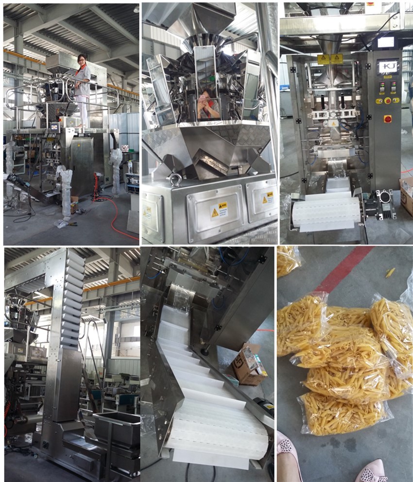 High Accuracy Vertical Snack Food Packaging Machine For Puffed Food