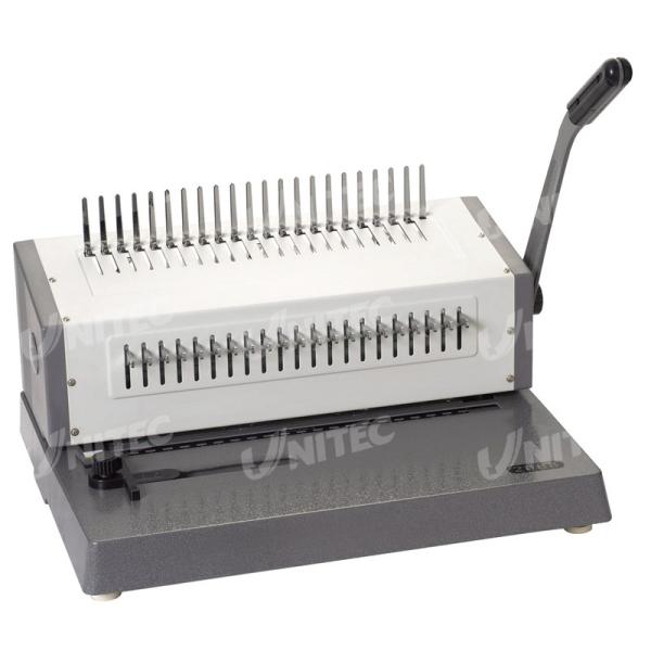 Cheap 450 Sheets Electric Binding Machine , Electric Comb Binding Machine CB-1220 for sale