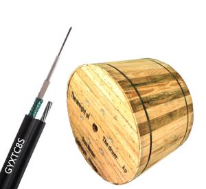 Quality Single Mode Outdoor Figure 8 Self-supported Armored Outdoor Fiber Optic Cable GYXTC8S For Aerial wholesale