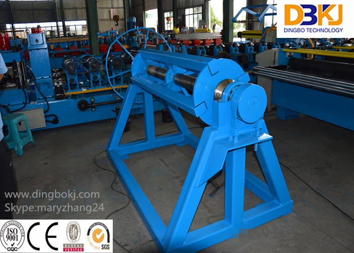 PLC Control System Steel Slitting Line , 5 Ton Slitter Rewinder Machine