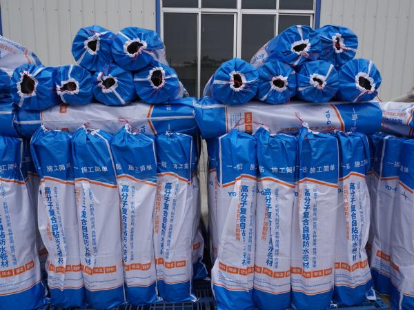 Blue Color Steel Roofs Self Adhering Roofing Membrane Self Adhesive Roofing
