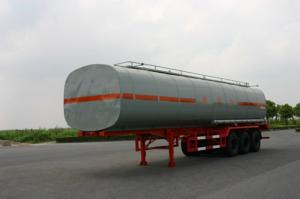 Quality 45500L SUS Liquid Tank Truck For Chemical Fluid Delivery 3 Axles wholesale