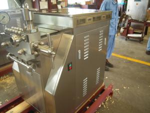 Quality High Pressure Milk Homogenizer Machine Manual / Hydraulic Operating wholesale