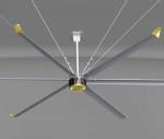 24FT Ventilation Cooling Down Extra Large HVLS Fans