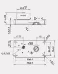 2 Way Motorized Electric Ball Valve Actuator DC5V 2NM For HVAC