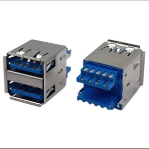 Quality Enhance Connectivity with Reliable Female Double-Decker USB Connectors 1.5A Current Rating wholesale
