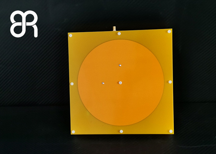 Ultra Thin Thickness 18.6mm Long Range RFID Antenne Connector Type SMA Male