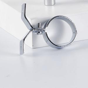 Quality Industrial Bracket Pipe Clamp Repair For Securing Pipes Water Throwing Chrome Plated Finish wholesale