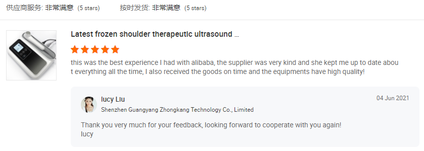 1.05MHz Body Pain Relief Ultrasound Therapy Machine For Professionals Physiotherapist