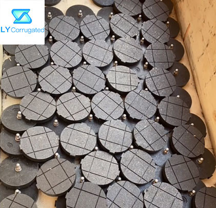 Wear Resistant Corrugated Machine Spare Parts Pneumatic Brake Pads