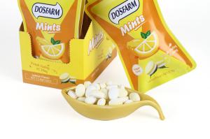 Quality Lemon Taste Healthy Fruit Hard Candy Diamond Shaped Bag Package wholesale