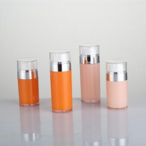 Quality 30g 50g Acrylic Straight Cosmetic Cream Jars Double Layer wholesale