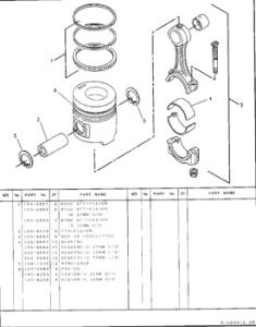 Quality 4P1549 Skirt Piston 3116 Cylinder Liner 107-0984 Engine 4P-1549 Ring 1070984 Piston wholesale