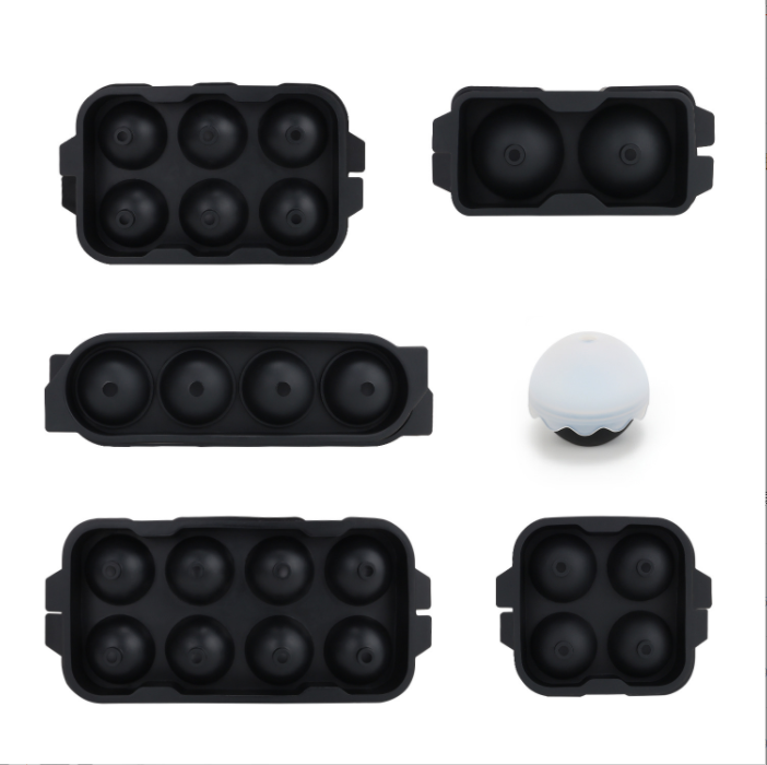 Silicone Round Ice Cube Ball Drinking Wine Tray Bar Ice ball Maker Mold Sphere Mold for Party Festival