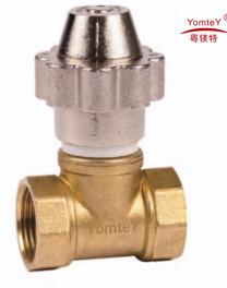 Quality yomtey brass magnetic lockable regulating valve wholesale