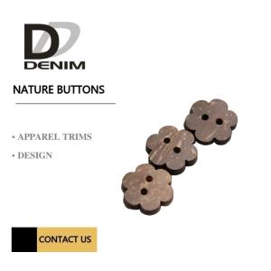 Quality 2 /4 Holes Natural Coconut Buttons Bulk Order wholesale