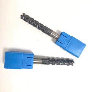 Quality Solid Tungsten Carbide 2 Flute End Mills 6mm For Hardened Steel wholesale