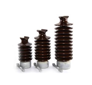 Quality Porcelain Brown Station Post Insulator ANSI 57-5 Standard wholesale