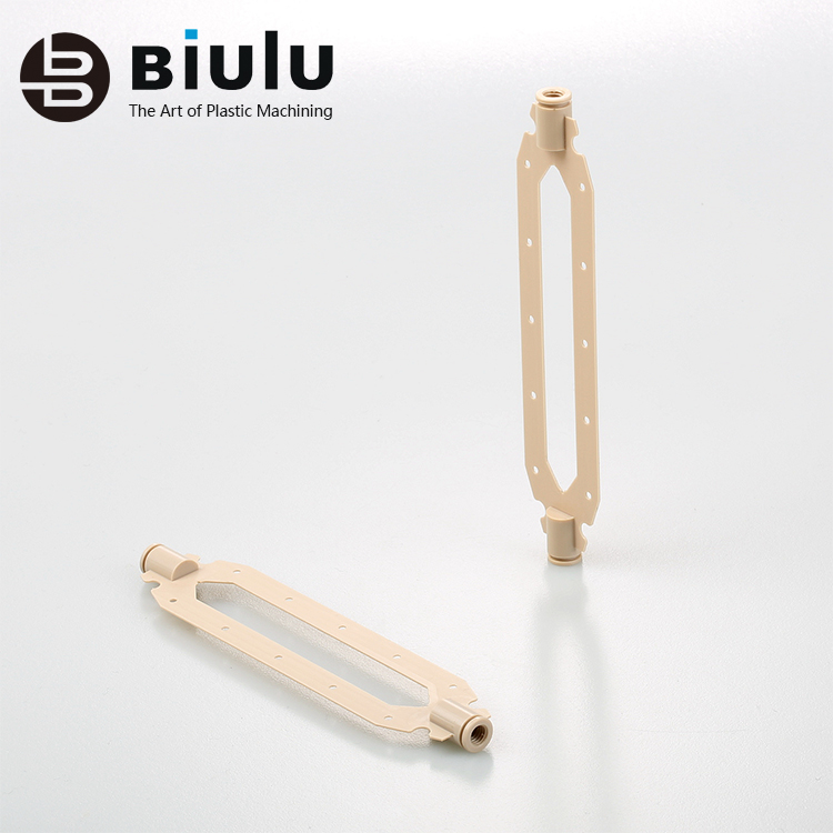 PA6 / PA66 PBI PCTFE Cnc Machining Service Turning Custom Plastic Components