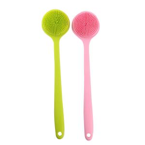Quality OEM Logo Hygienic Exfoliate Cleaning Silicone Shower Brush wholesale