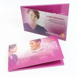 VIF Portable Advertising Video Folder Touch Screen 7 inch Video Brochure Video