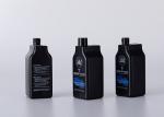 Black 500ml Frosted Plastic Bottle For Cosmetic Packaging