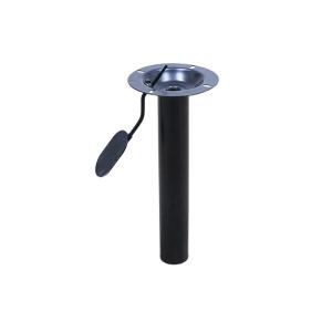 Quality Bar Chair Accessories Iron Pipe Metal Fittings Black / Chrome Plating Bar Chair Connected To Base wholesale