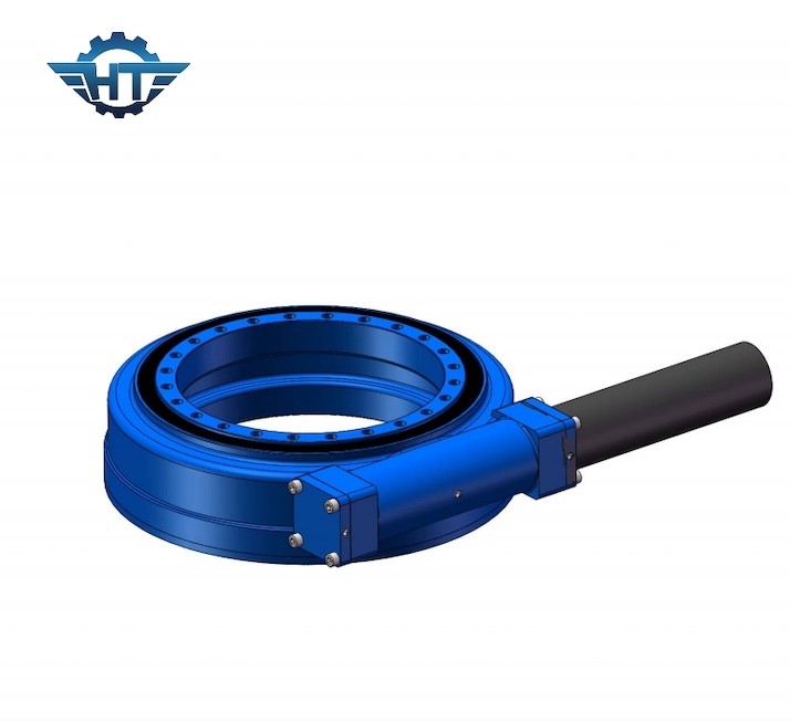 SE5 Single Axis Small Slewing Drive Horizontally Installed For Solar Energy