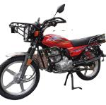 Red Color 125cc 150cc Street Bike Motorcycle High Ground Clearance