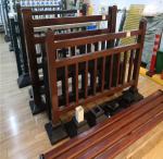 Sandalwood Colour FRP Pultruded Tube Handrail