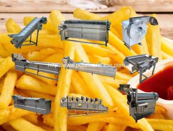 300kgh Full Automatic French Fries Production Line