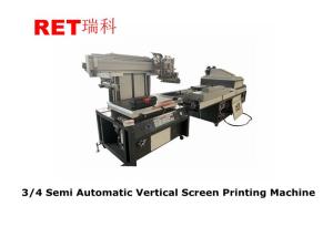Quality Industrial Semi Automatic Silk Screen Printing Machine For PVC / PET wholesale