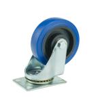 Bearing Type Ball Bearing 100kg Load Capacity Swivel Nylon Caster Wheel for