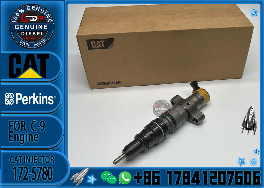 Diesel Engine Fuel Injector 172-5780 1725780 For Excavator C-9 200B 320B 3116 3114 330D 336D E336D E330D