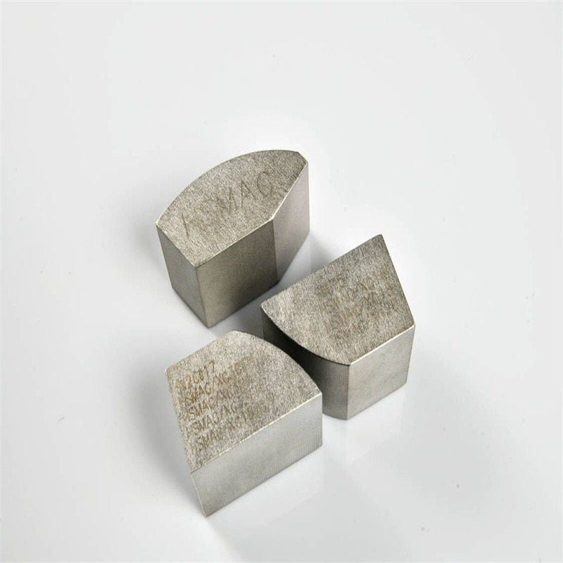 Permanent Sintered Bread Shape SmCo Magnet Curved Block Sm2Co17 For Sensors And Aerospace