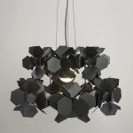 Modern White Black Simple Chandeliers Dining Room Living Room Geometric Cumulus