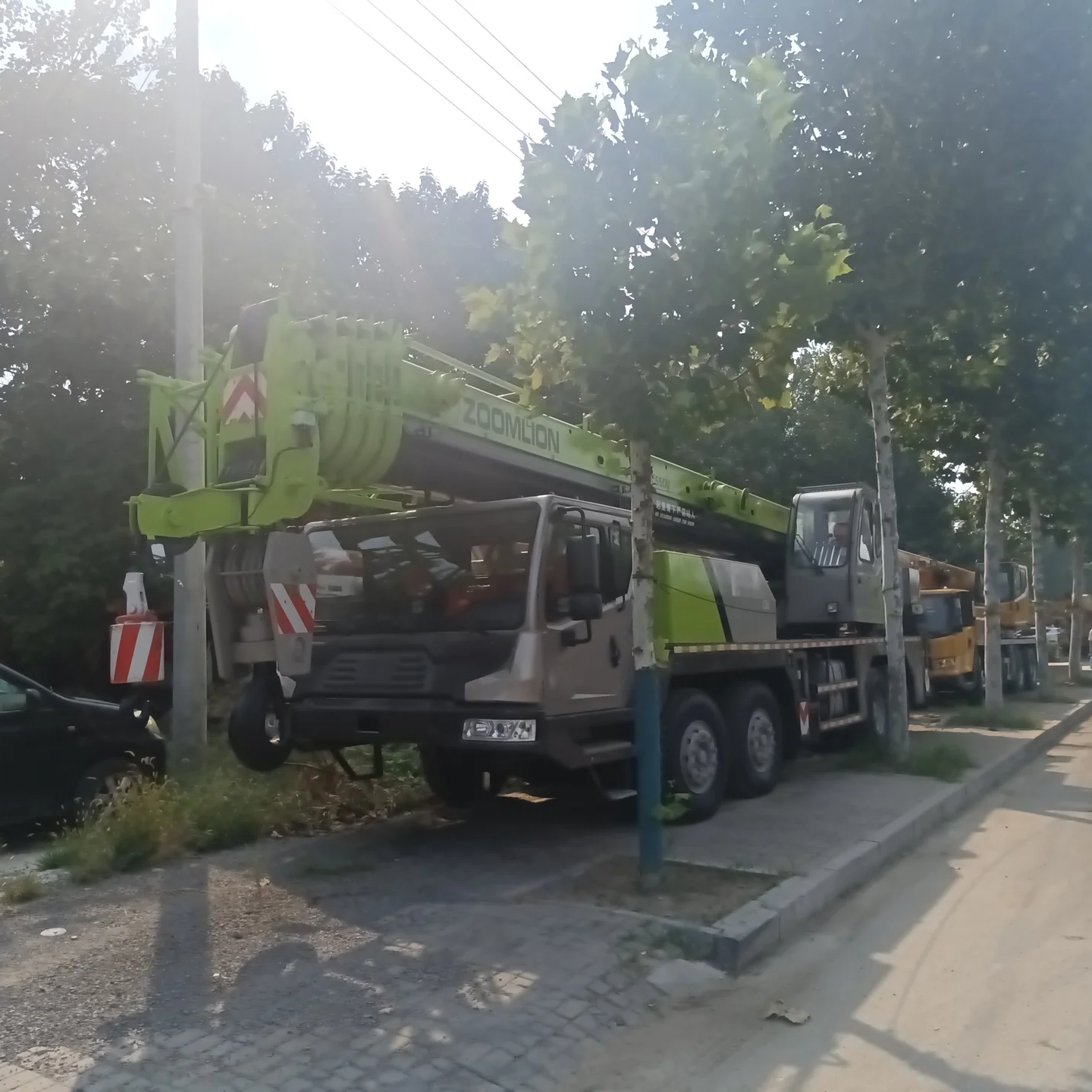 Construction Lifting 50 Ton Used Crane Trucks with Max. Lifting Height of 25M by Zoomlion